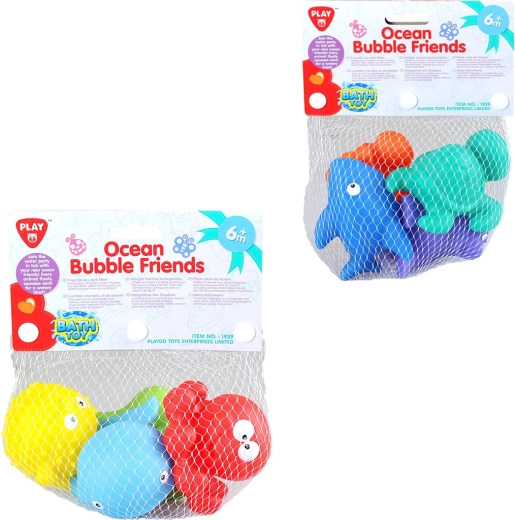 Playgo oceanski prijatelji – igračka s mjehurićima, 2 vrste