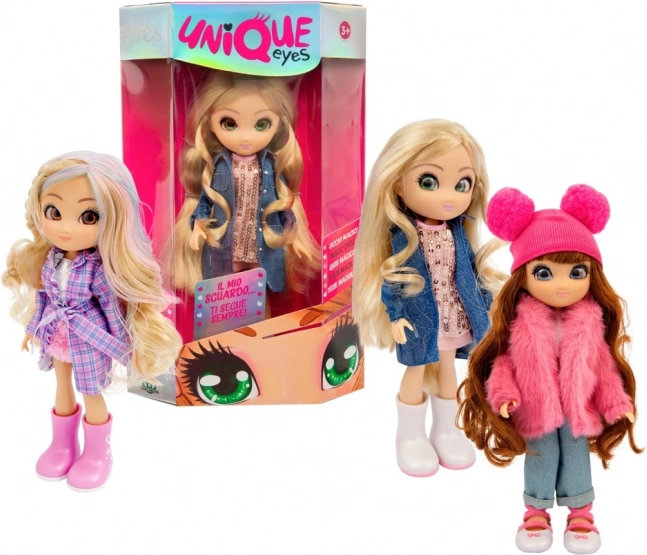 Panenka Unique Eyes modna lutka 25 cm