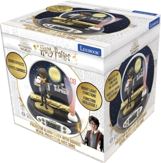 3D budilica s projekcijom HARRY POTTER od Lexibooka