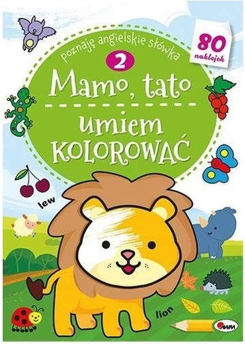Mama, tata, znam bojati 2 – bojanke s naljepnicama