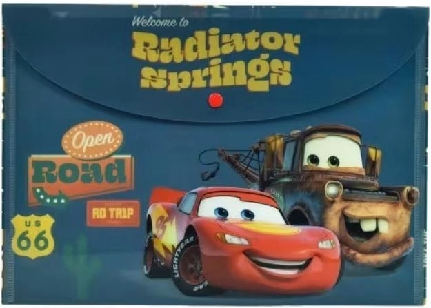 Mapa za bilježnice Disney Cars