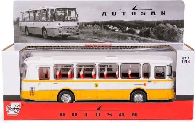 Autosan H9-20 PKS Bus Model in Yellow and White Livery