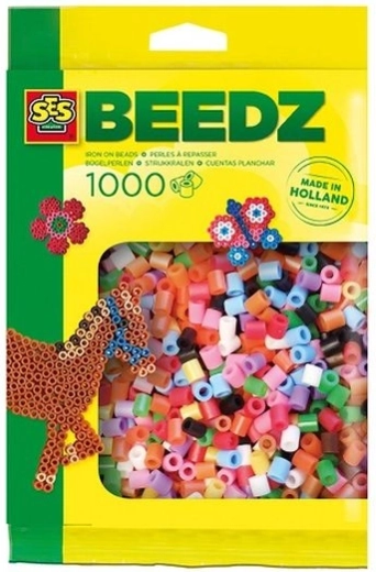 SES Creative perlice za peglanje u osnovnim bojama 1000 kom