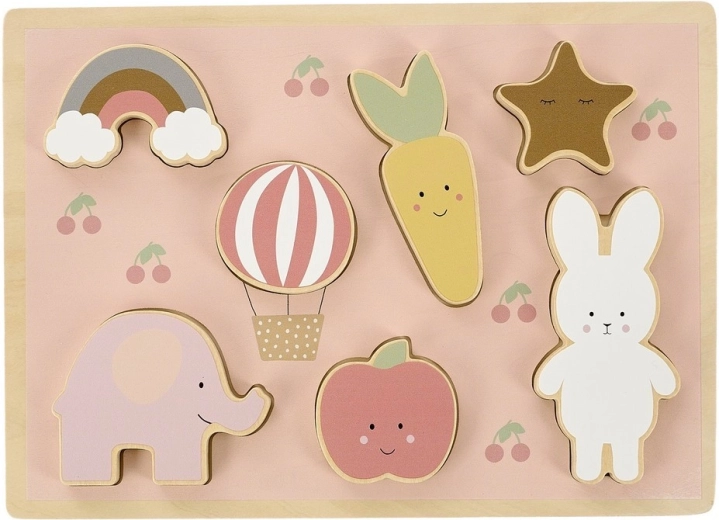 Jabadabado wooden inset puzzle Bunny and Friends
