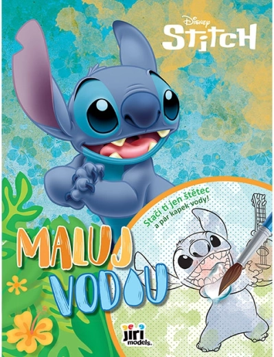 Vodene bojanke A4 Lilo & Stitch