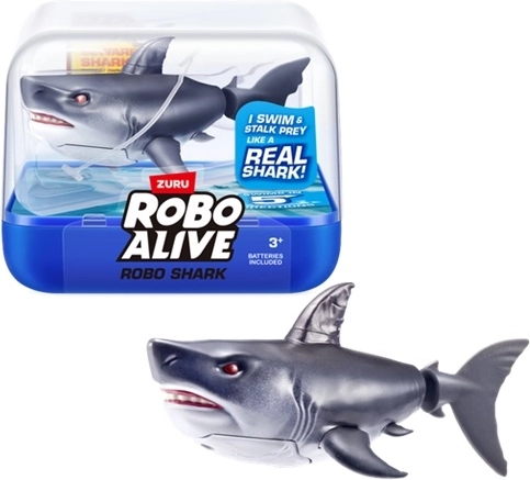 ZURU RoboAlive plutajući morski pas za vodu crni