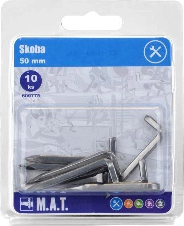 Skoba 50 mm sjajna (10 kom)