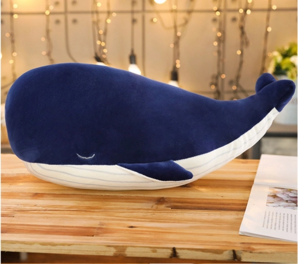 Plišana igračka kit mornarsko plavi 45 cm
