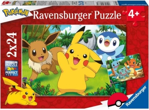 Puzzle Pokémoni 2x24 kom