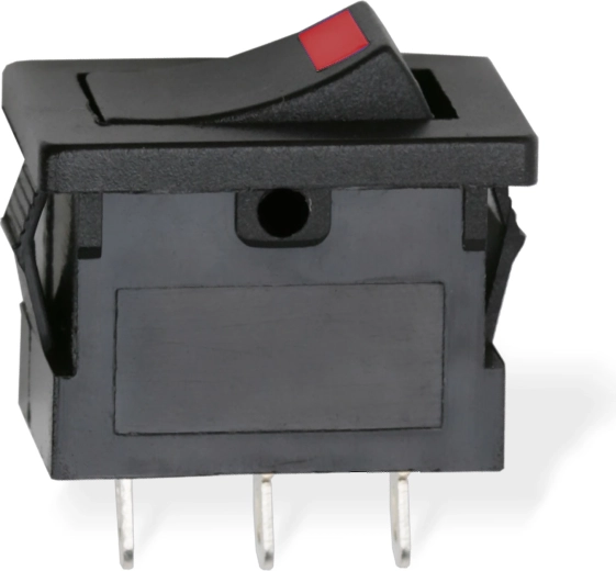 Rocker Switch with Red LED