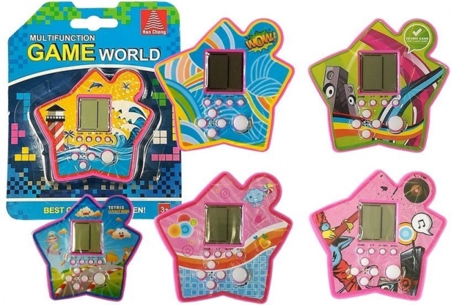 Džepna elektronička igra tetris – ružičasta zvijezda