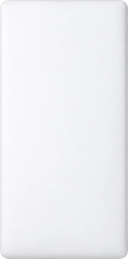 Dječja frotirna plahta Elefun s gumicom, bijela, 60 × 120 cm
