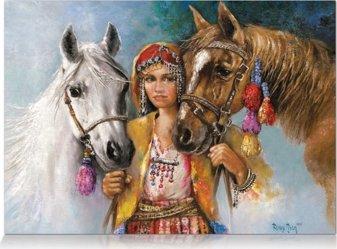 Puzzle seoska djevojka 1000 dijelova