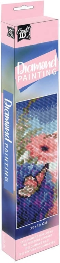 Grafix diamond painting mosaic Flowers 30 × 30 cm