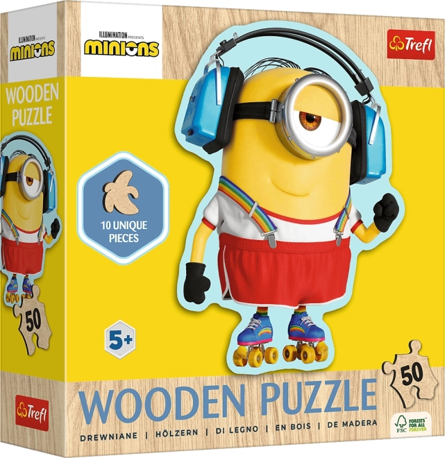 drvene puzzle 50 dijelova MINIONS / JA, ZLOČEST 4