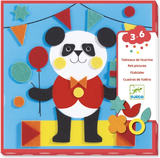 Djeco Felt Collages – Kind Creatures