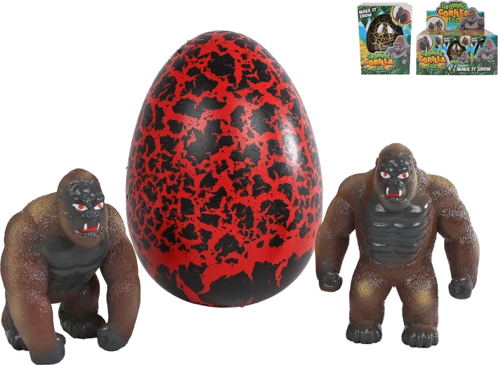 Jumbo Hatching and Growing Gorilla Water Figure