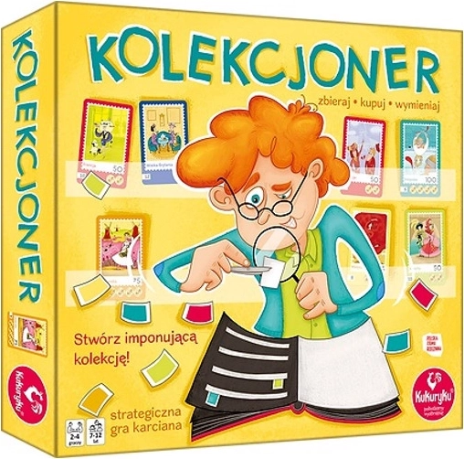 The Collector – a strategic board game about collecting postage stamps