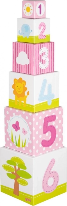 Složivi toranj od kocaka Afrika GOKI