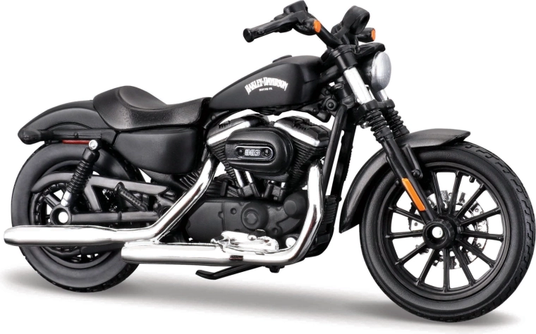 Maisto Harley-Davidson 2014 Sportster Iron 883 mat crna 1:18