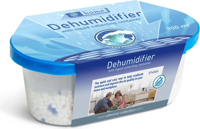 Moisture Absorber with Container and Ocean Fragrance 300 ml