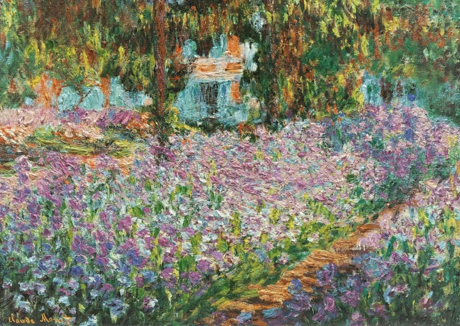 Puzzle Claude Monet: Monetov vrt u Givernyju 1000 dijelova