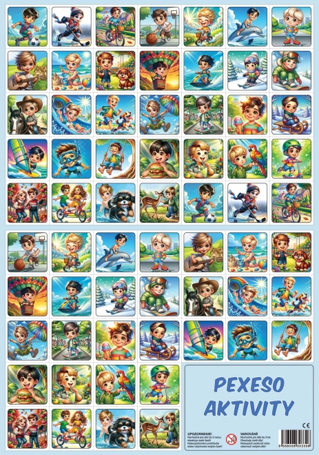 Pexeso aktivnosti
