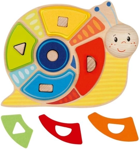 Colorful Montessori Sorting Snail