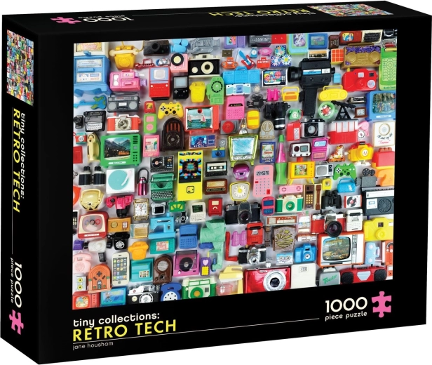 Puzzle Chronicle Books Male zbirke: Retro tehnologija 1000 dijelova