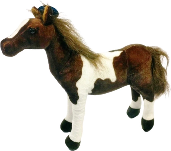Plišani konj hucul 35 cm