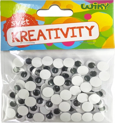 Dekorativne pomične oči 10 mm