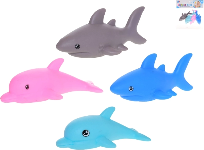 Morske životinjice za kadu – špricajuća set 4 kom