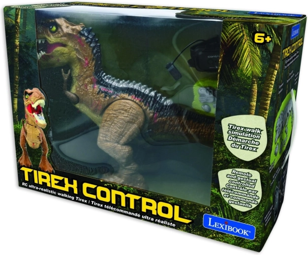 Lexibook T-Rex na daljinsko upravljanje s efektima dima