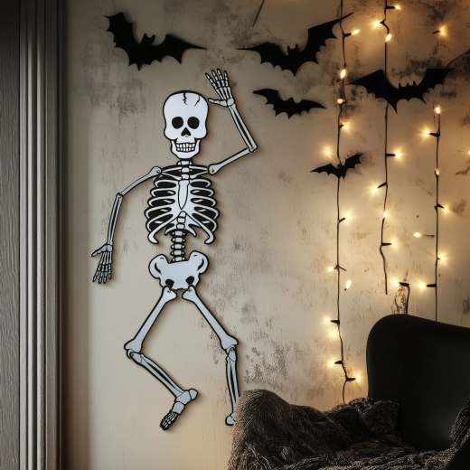 Halloween foam skeleton decoration 85 × 18 cm