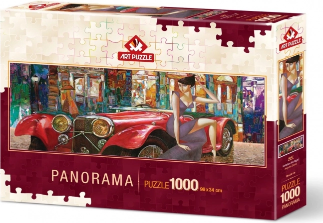 Panoramske puzzle Art Puzzle Poziv na večer 1000 dijelova