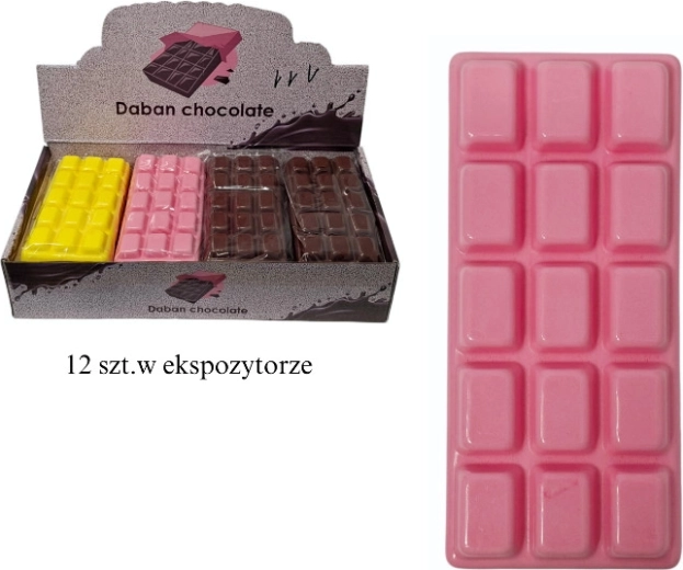 Anti-stress squeeze squishy chocolate bar