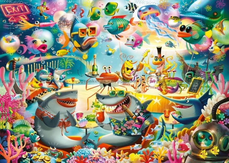Ravensburger puzzle Udobje ispod površine 1000 dijelova