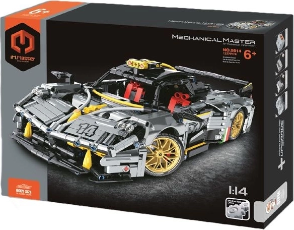 IM.Master model trkaćeg automobila 1:14 srebrni - 1 komad