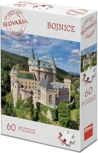 Dino puzzle turističko izdanje Slovačka Bojnice 60 dijelova