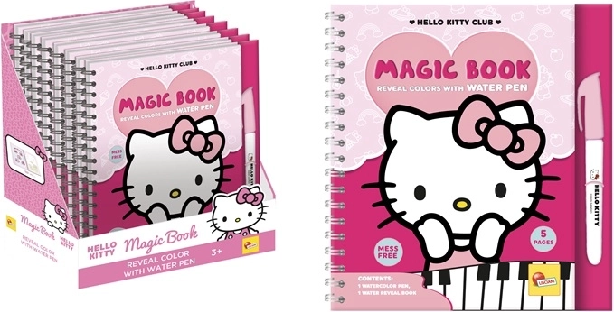 Lisciani vodene bojanke Hello Kitty s vodenim flomasterom
