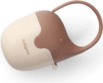 BabyOno futrola za dudu s motivom slona, bež