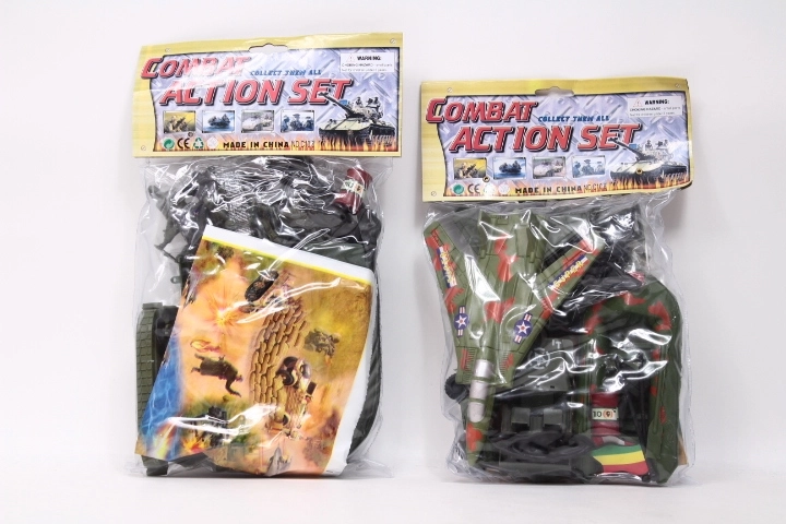 Children's military set in a portable bag