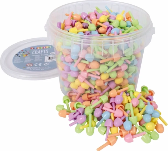 Playbox colorful peg mosaic 700 pcs