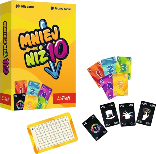 Kartaška igra Mniej niż 10