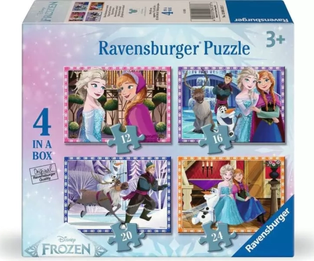 Ravensburger Frozen puzzle 4-in-1 (12, 16, 20, 24 pieces)