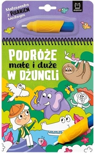 Bojanka s vodenim flomasterom: U džungli
