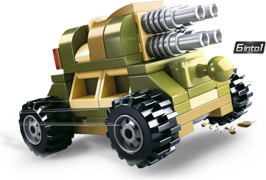 Sluban građevni set King of Land Force vojni robot