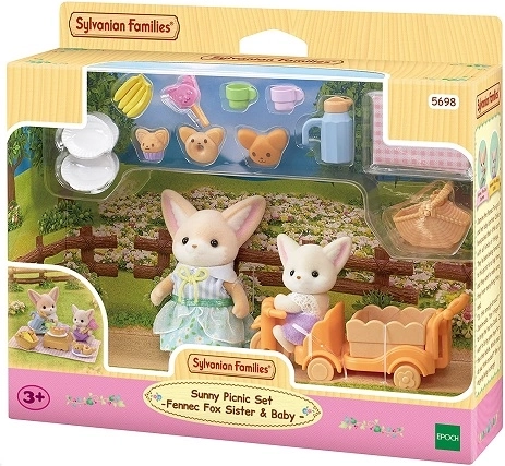 Sylvanian Families Fennec Foxes on a Picnic