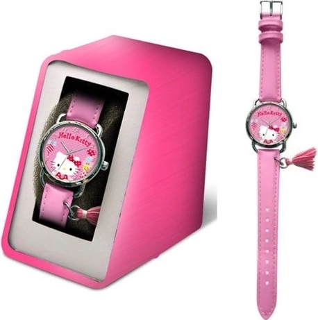 Sat Hello Kitty s ružičastim remenom i privjeskom