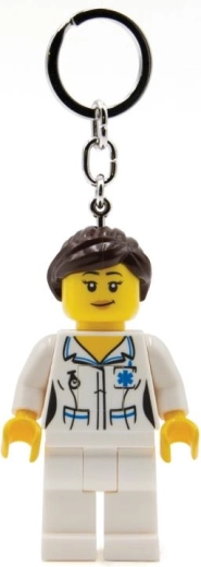 LEGO privjesak za ključeve medicinarke s LED svjetlom